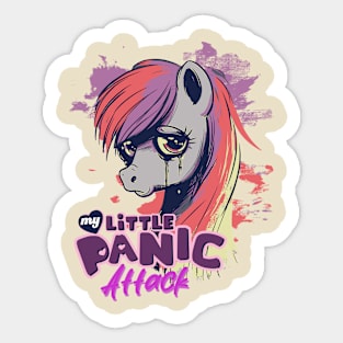 My Little Panic Attack Sticker